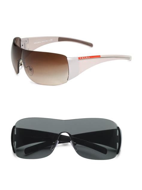 prada men shield sunglasses|prada shield sunglasses women.